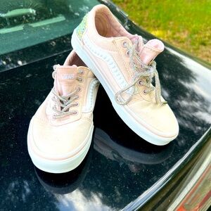 Bling pink Vans